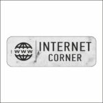 Πινακίδα σήμανσης Internet Corner - Image 5