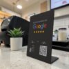 Μαύρο NFC Google Reviews Stand