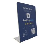 Μπλε NFC Booking Reviews Stand
