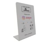 Λευκό NFC Insta Stand με Logo