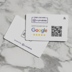 NFC Google Reviews Κάρτα με Logo